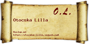 Otocska Lilla névjegykártya